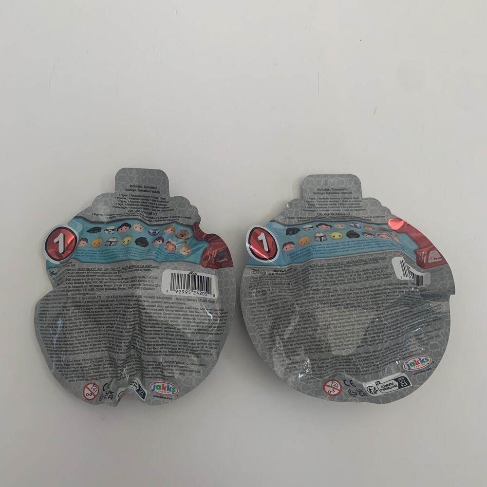Star Wars Lot Of 2 Tsum Tsum Mystery Set By Jake’s Brand New Sealed Packages - Picture 2 of 6